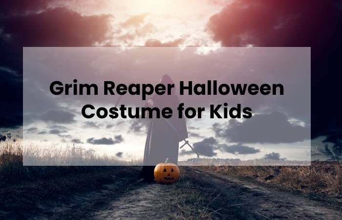 Grim Reaper Halloween Costume for Kids