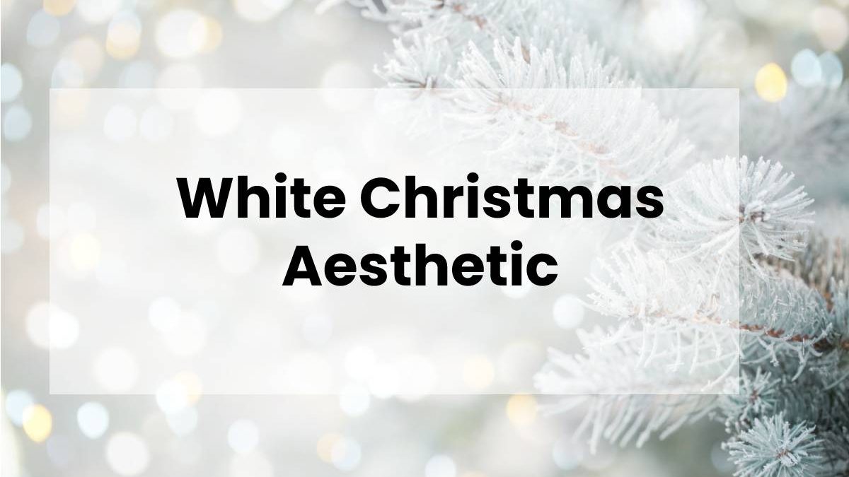 White Christmas Aesthetic