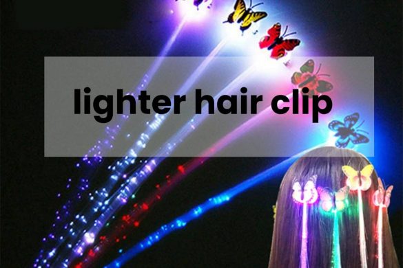 lighter hair clip
