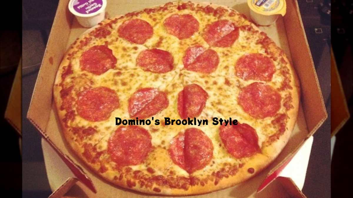 Domino’s Brooklyn Style Pizza Is Made With Classic Ingredients And Modern Twists